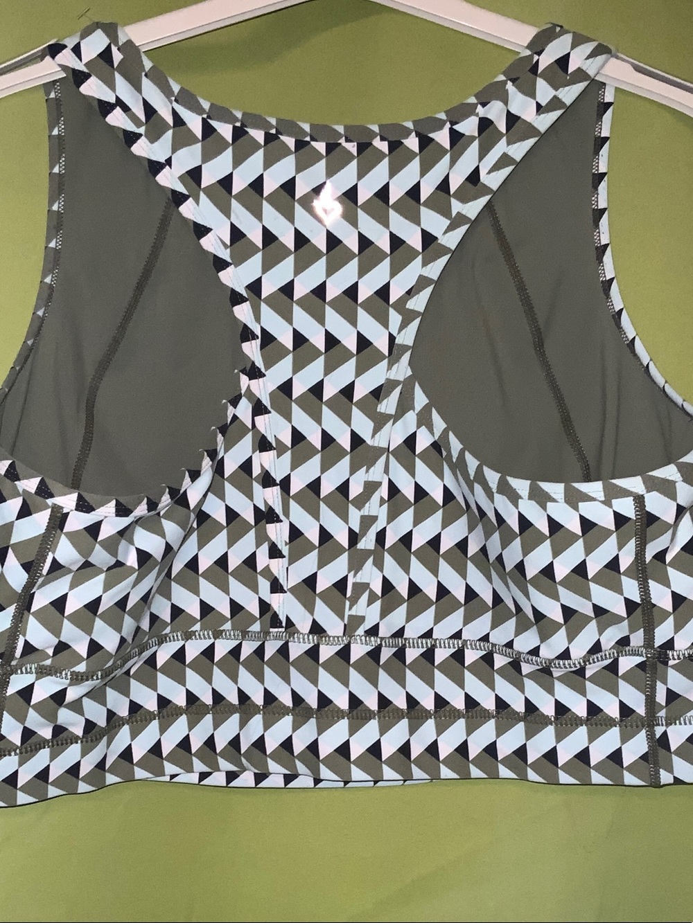 Torrid Geometric Racerback Sports Bra - Picture 4 of 7